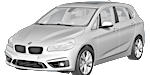 BMW F45 B0185 Fault Code